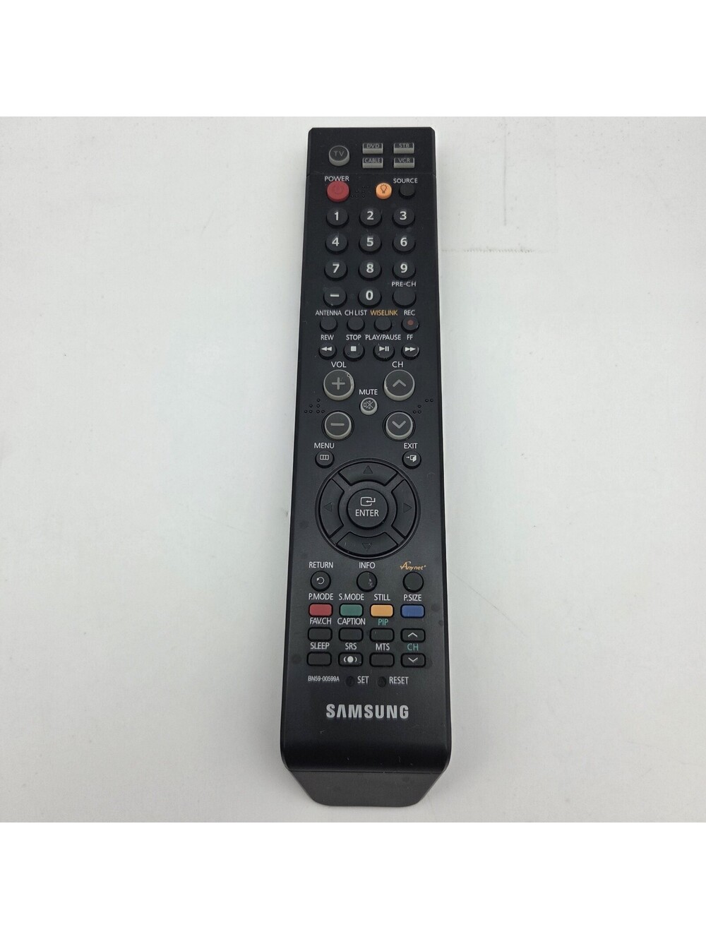 Genuine Samsung BN59-00599A Remote Control For LNT4061F LNT4671FX FPT5084 Tested